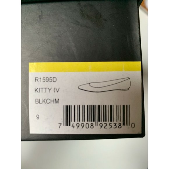 Joe's Jeans Kitty IV Pointed Toe Glitter Slip On Flat Boat Shoe Black Suede US 9 - Picture 7 of 8